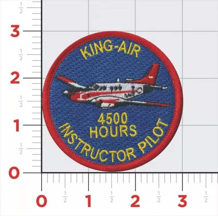 US Navy King-Air 4500 Hour Patch