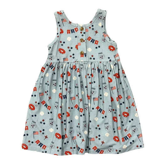USA Henley Tank Dress
