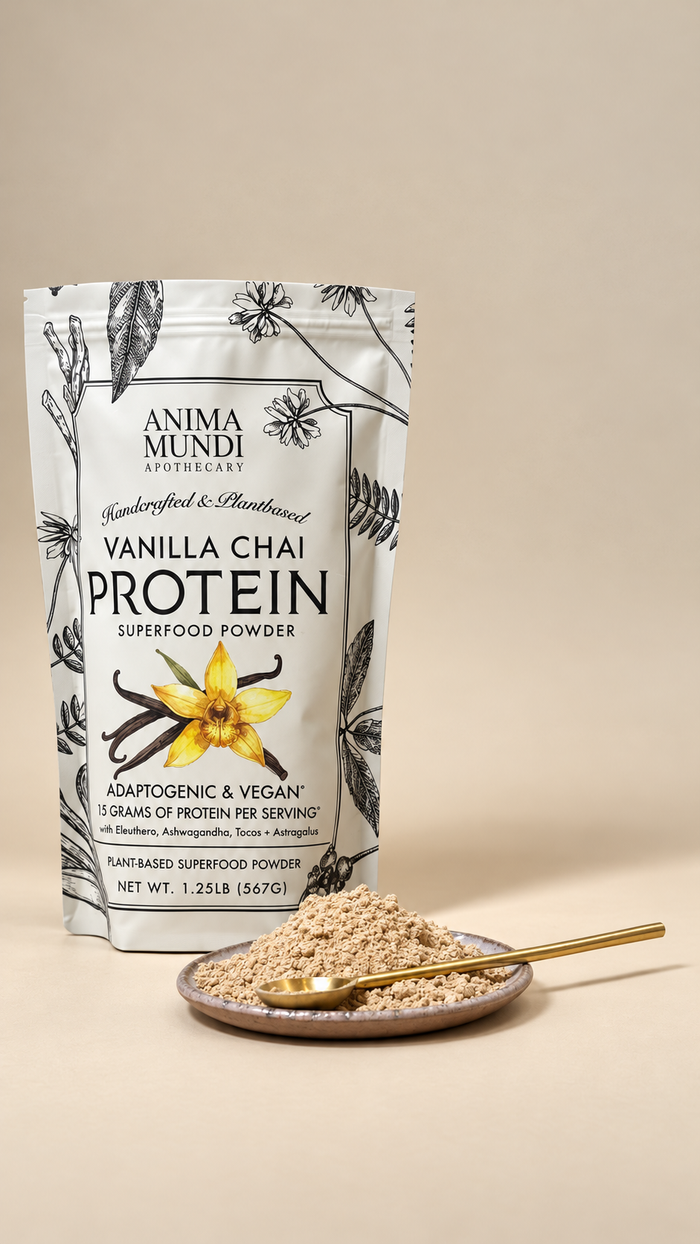 VANILLA CHAI PROTEIN | Adaptogenic Superfood Powder, Organic