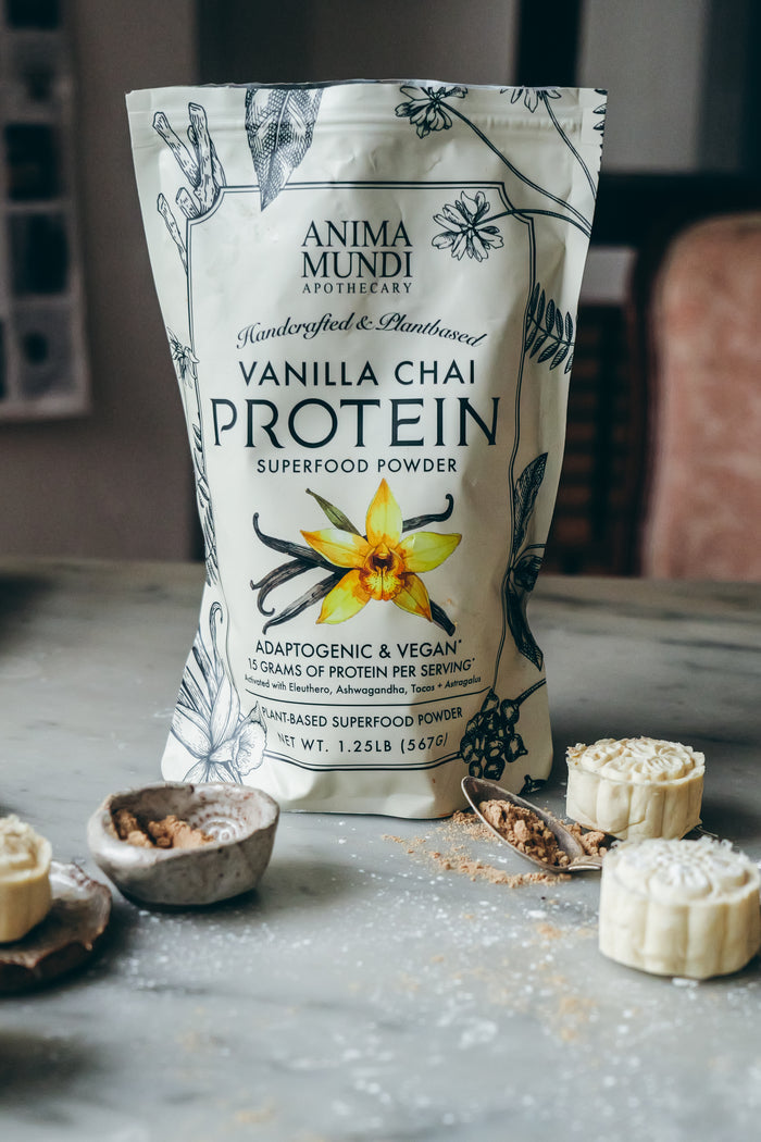 VANILLA CHAI PROTEIN | Adaptogenic Superfood Powder, Organic