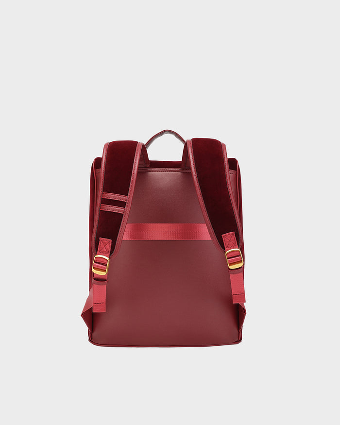 Velvet Luxe travel Set in Burgundy