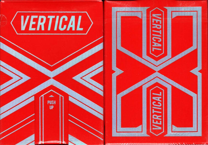 PlayingCardDecks.com-Vertical Red Playing Cards TWPCC