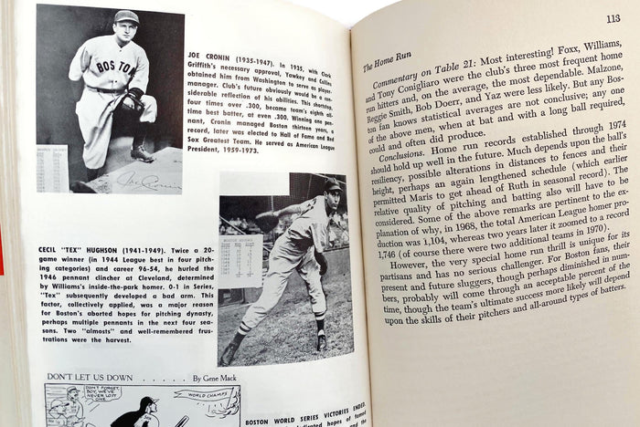 Vintage Boston Red Sox First Edition Book at Duckwells