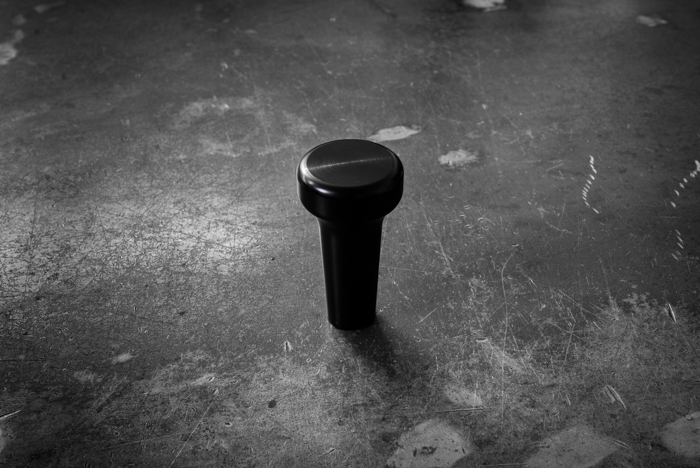 Vintage Delrin Shift Knob for BMW E21, E28, E30, E34, E36, E46-Shifter Accessories-grip-drift-Black-Non-Recessed-No Emblem-Garagistic-bmw