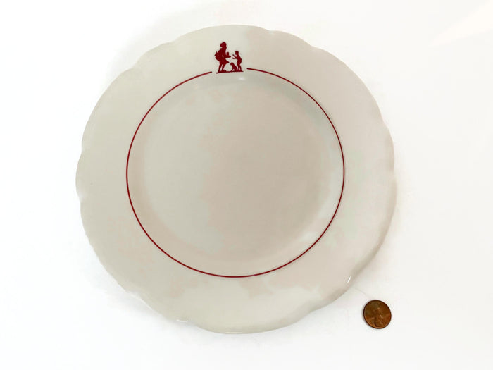 Vintage Howard Johnsons Salad Plate at Duckwells