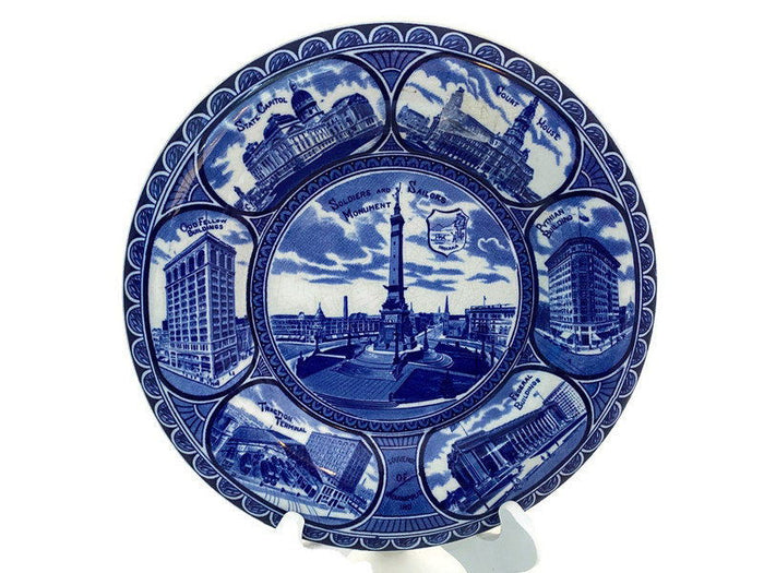 Vintage Indianapolis Souvenir Plate at Duckwells