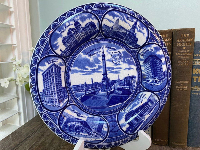 Vintage Indianapolis Souvenir Plate at Duckwells
