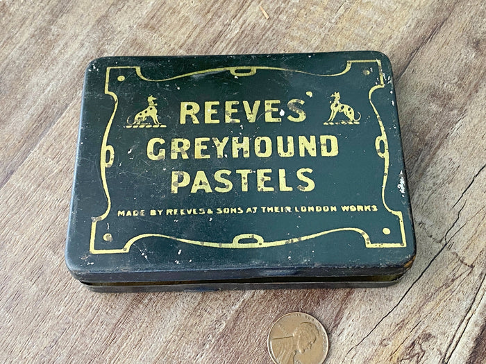 Vintage Reeves' Greyhound Pastels English Collectible at Duckwells