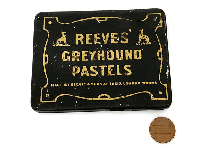 Vintage Reeves' Greyhound Pastels English Collectible at Duckwells