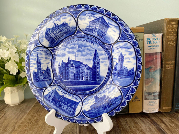 Vintage Scranton Pennsylvania Historical Plate at Duckwells