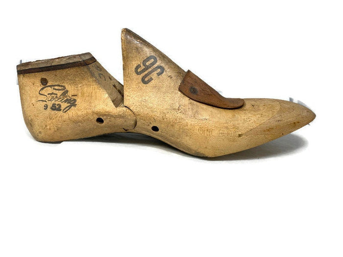 Vintage Wood Shoe Mold at Duckwells