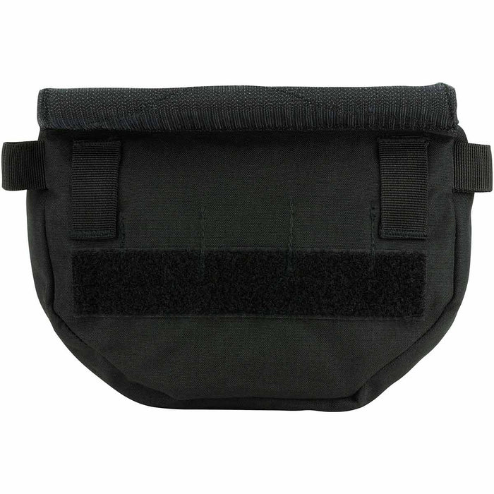 rear of black scrote pouch