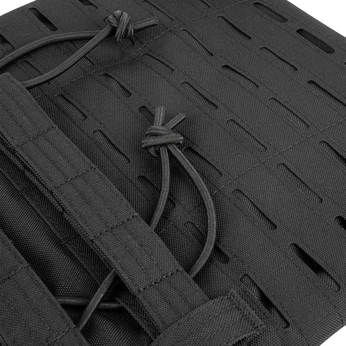 bungee size adjusters on black viper special ops plate carrier