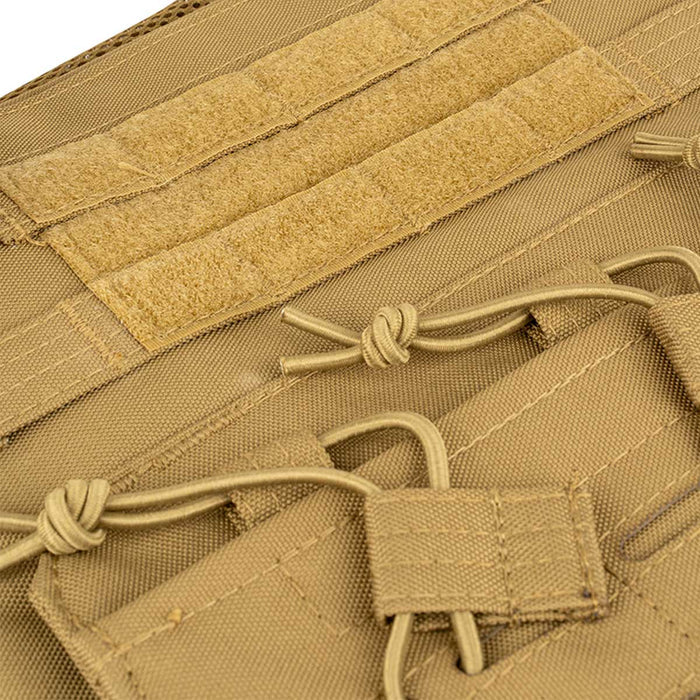 front velcro panels on coyote viper special ops plate carrier