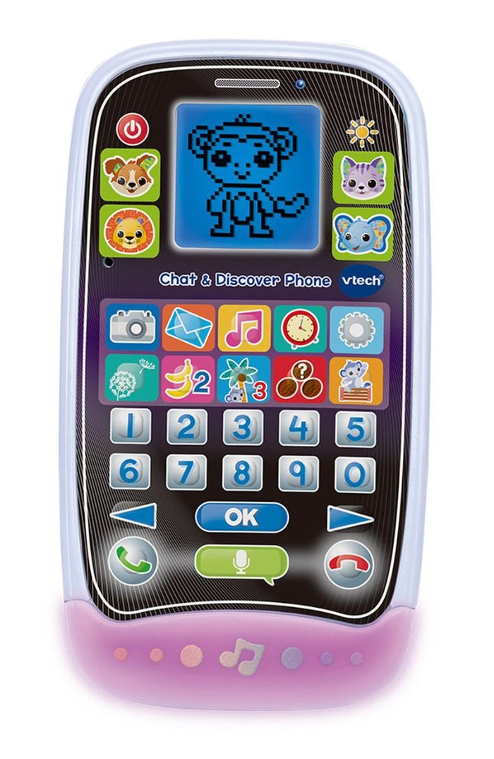 VTech Chat And Discover Phone Battery Operated