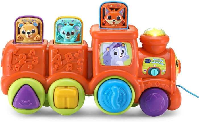 VTech Pop & Sing Animal Train Battery Operated
