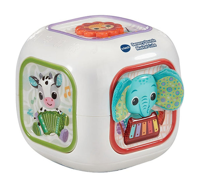 VTech Sensory Sounds Musical Cube Battery Operated