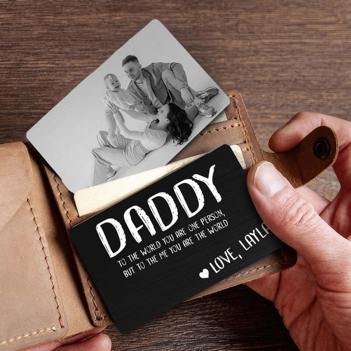 Wallet Card for Dad | 1st Father’s Day Gift