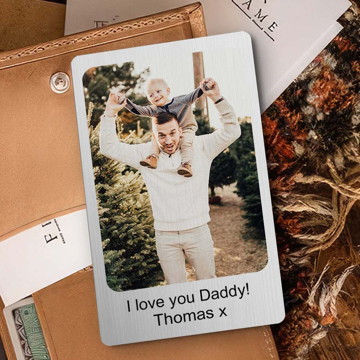 Wallet Card for Dad | First Fathers Day Gift