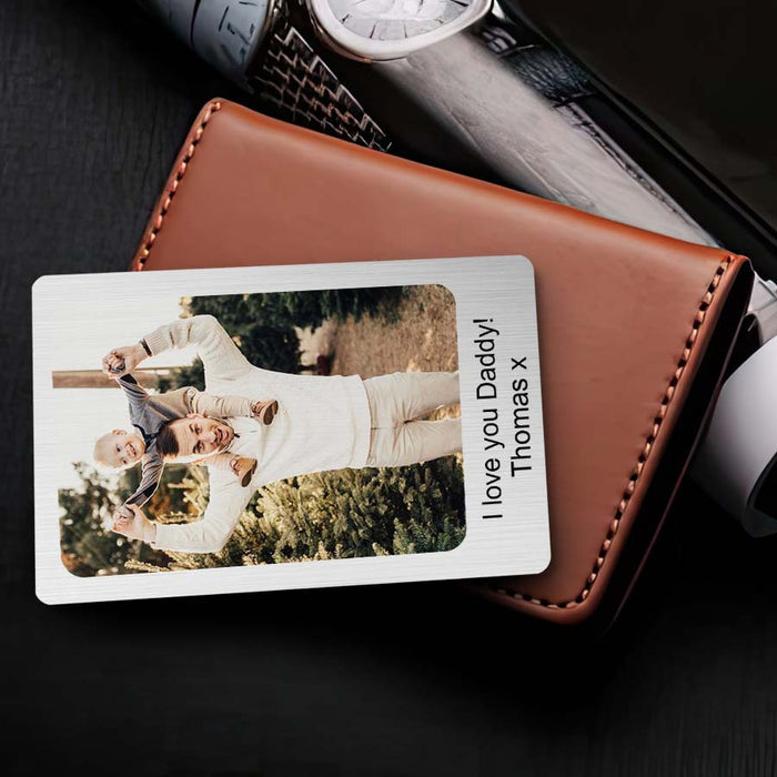 Wallet Card for Dad | First Fathers Day Gift