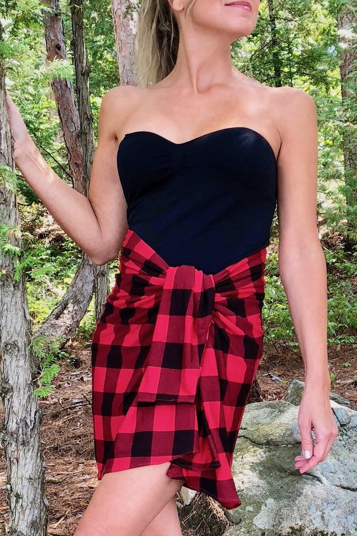 Diane Kroe Travel Cardigan Wrap in Canadiana Bamboo