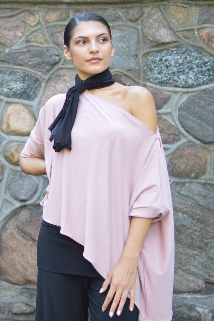 Diane Kroe Travel Cardigan Wrap in Parisienne (Ballet Pink)