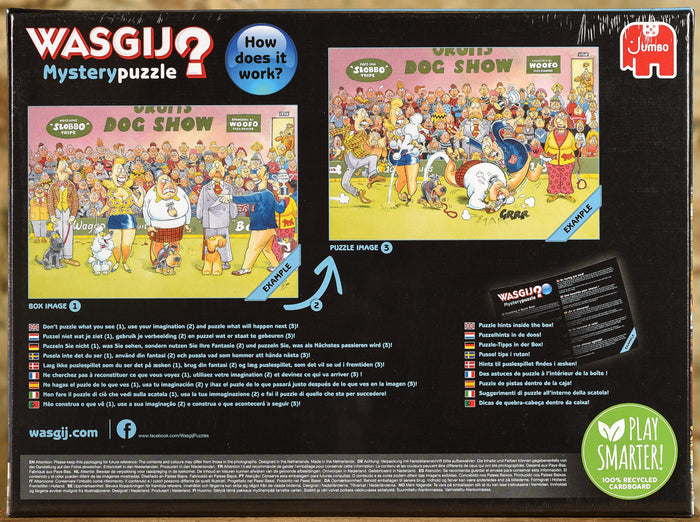Wasgij Mystery 18 - Grabbing A Quick Bite!  - 1000 Piece Puzzle