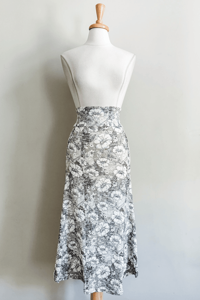 Wear-Ever Skirt Dress in Floral Sand print from Diane Kroe