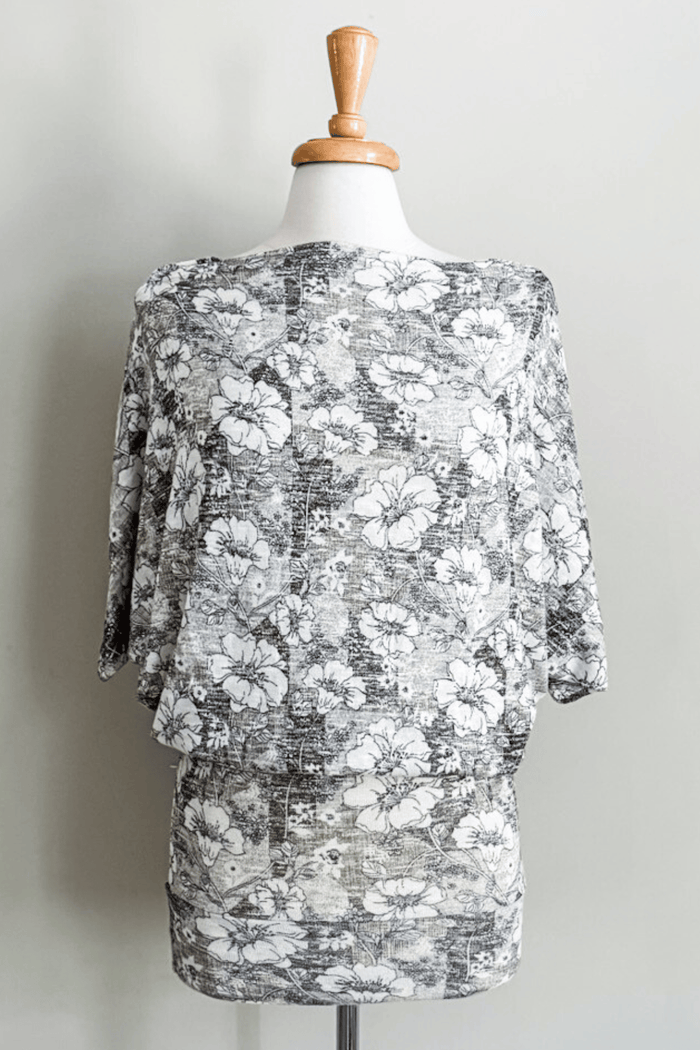 Wear-Ever Skirt Dress in Floral Sand print from Diane Kroe