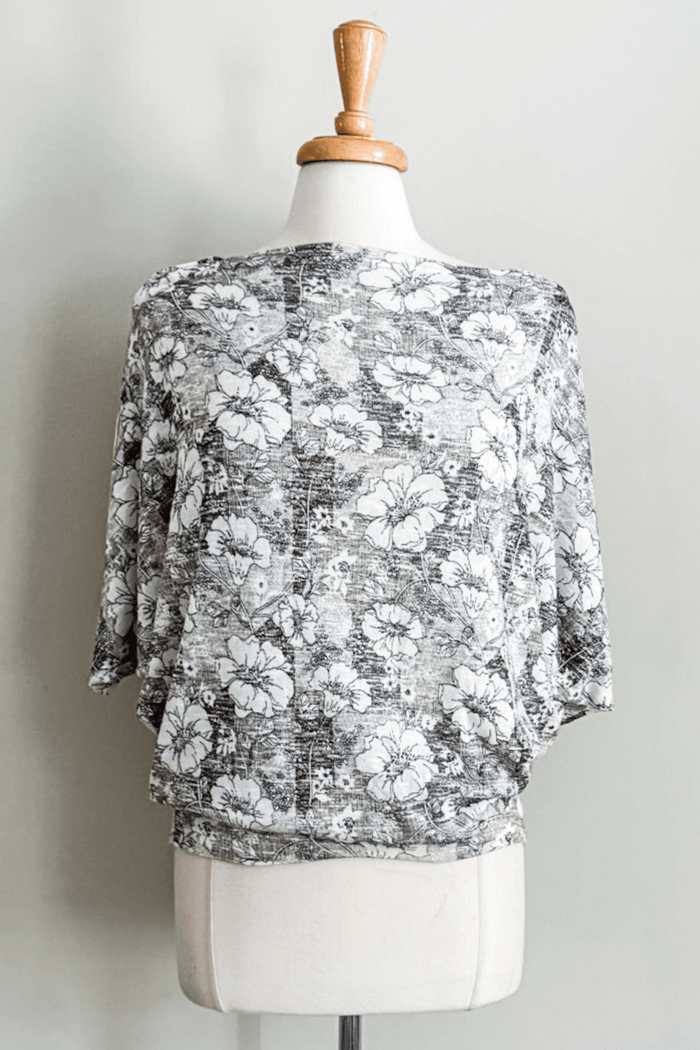 Wear-Ever Skirt Dress in Floral Sand print from Diane Kroe
