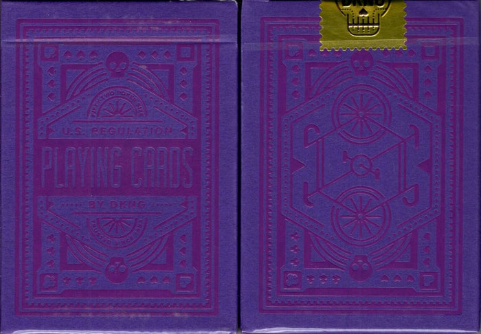 PlayingCardDecks.com-Wheel DKNG Purple Playing Cards USPCC