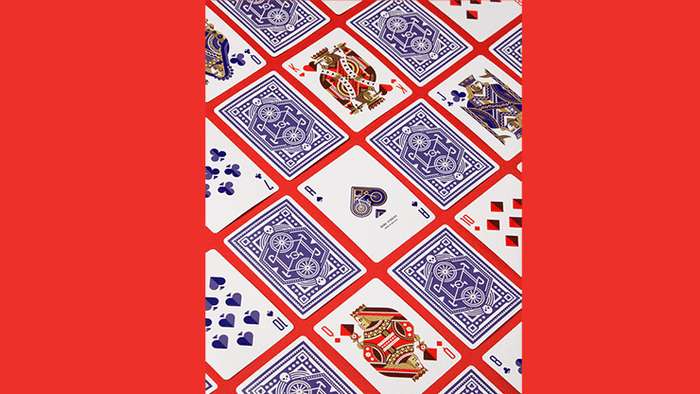 PlayingCardDecks.com-Wheel DKNG Purple Playing Cards USPCC