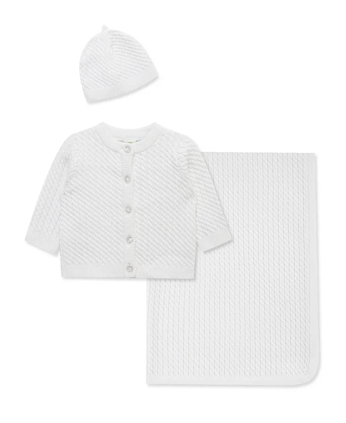 White Cable Sweater Gift Box