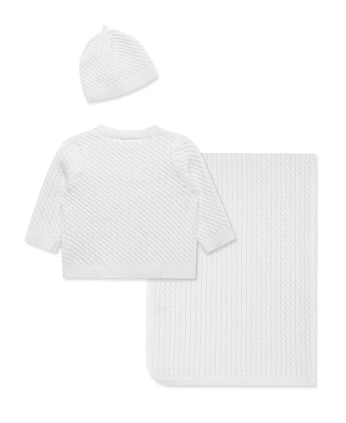White Cable Sweater Gift Box