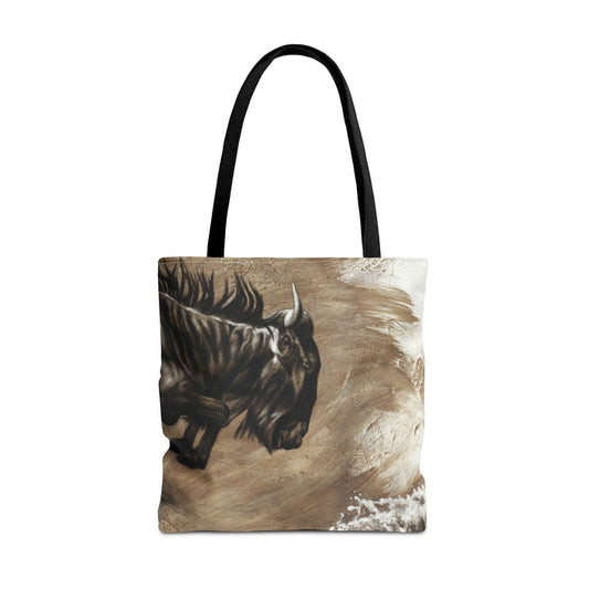 "Wildebeest" Tote Bag