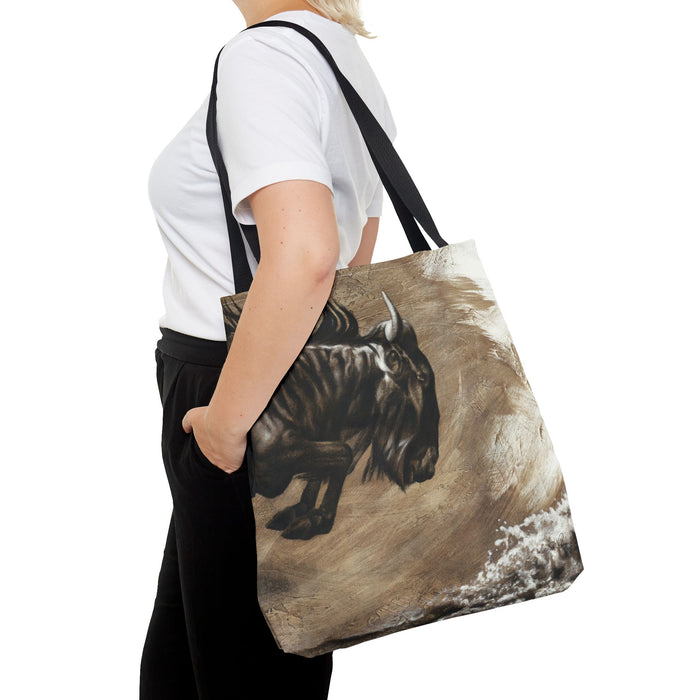"Wildebeest" Tote Bag