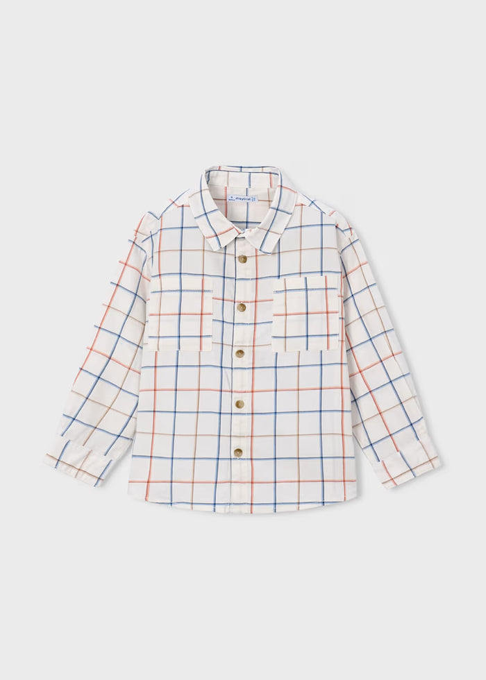 Windowpane Longsleeve Button Down