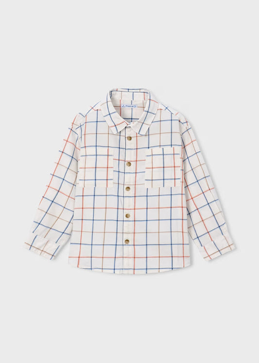 Windowpane Longsleeve Button Down