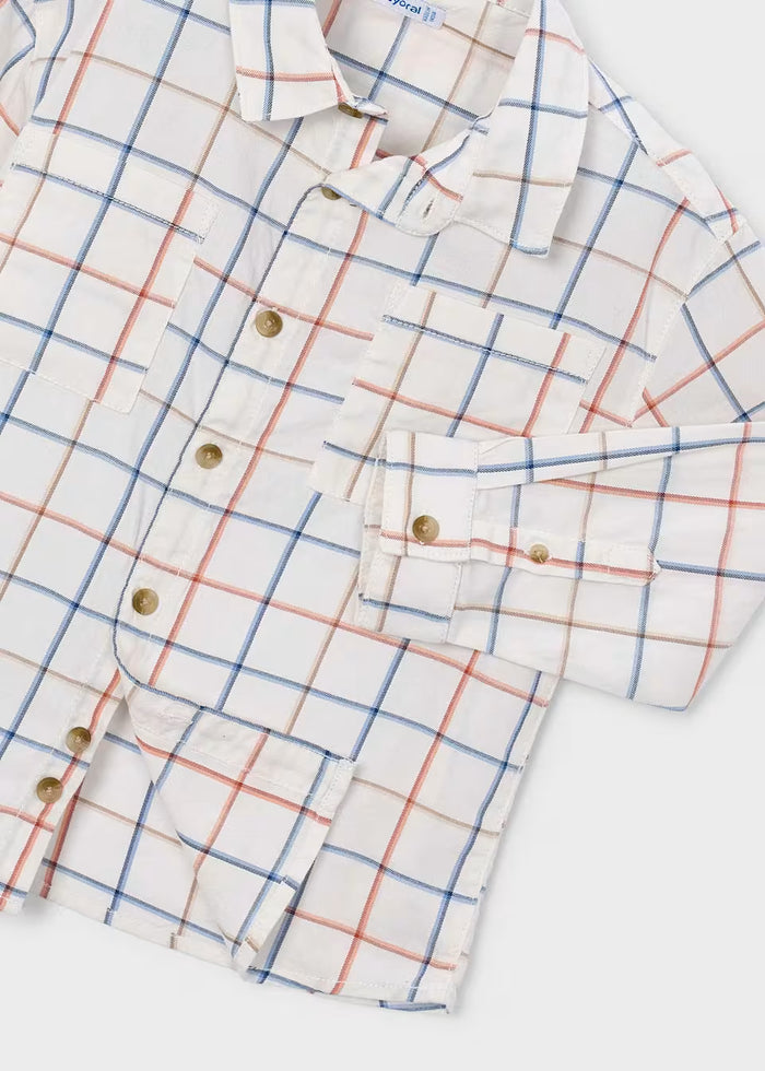 Windowpane Longsleeve Button Down