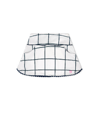 WINDOWPANE TENNIS SKORT