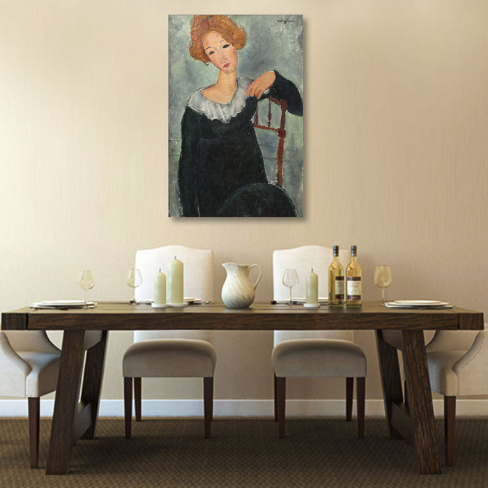 Woman With Red Hair, Reproduction