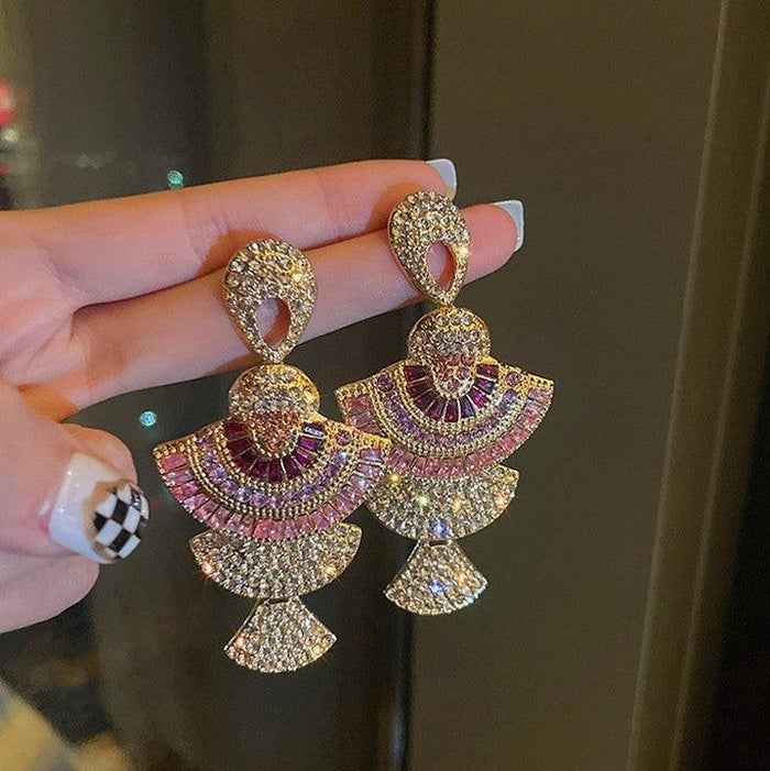 Women long drop earring - Natna Shop