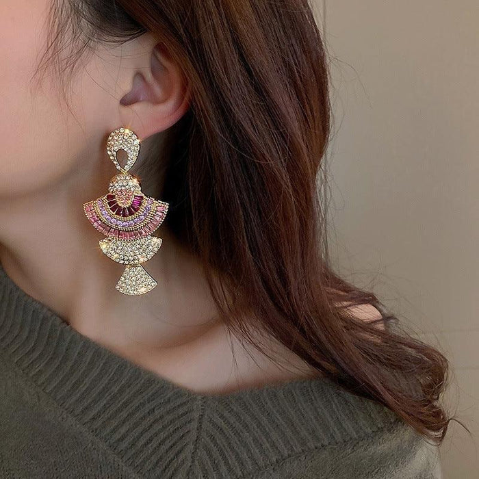 Women long drop earring - Natna Shop