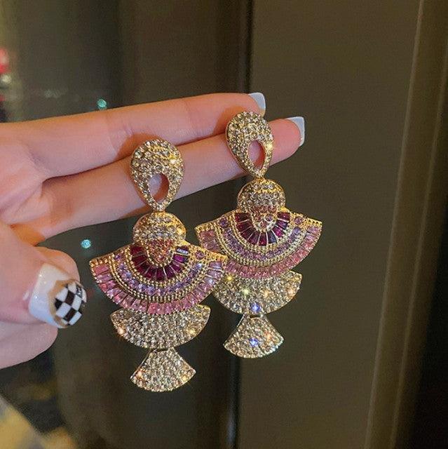 Women long drop earring - Natna Shop