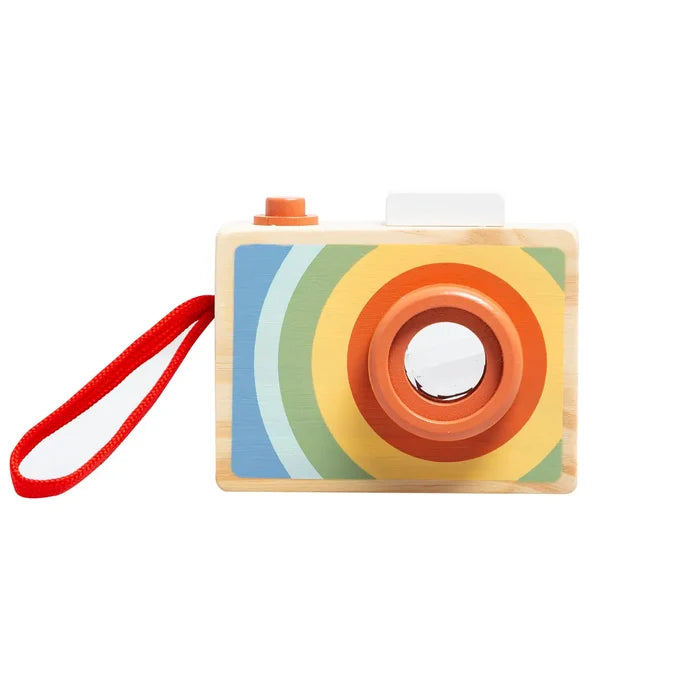Wooden Camera Toy, Montessori Pretend Play, Baby or Toddler