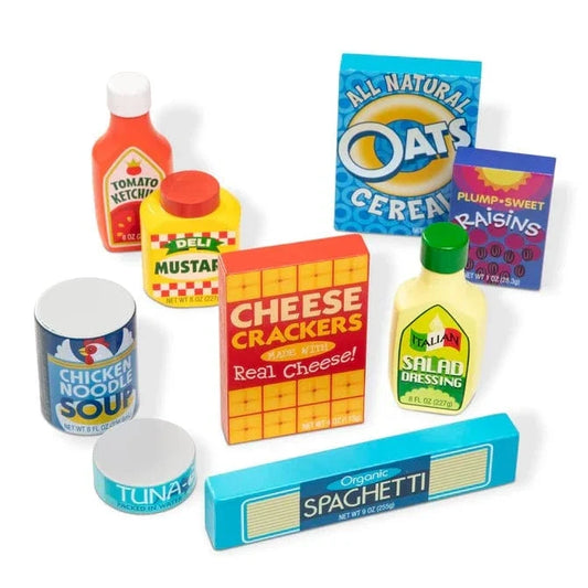 Wooden Pantry Food Set