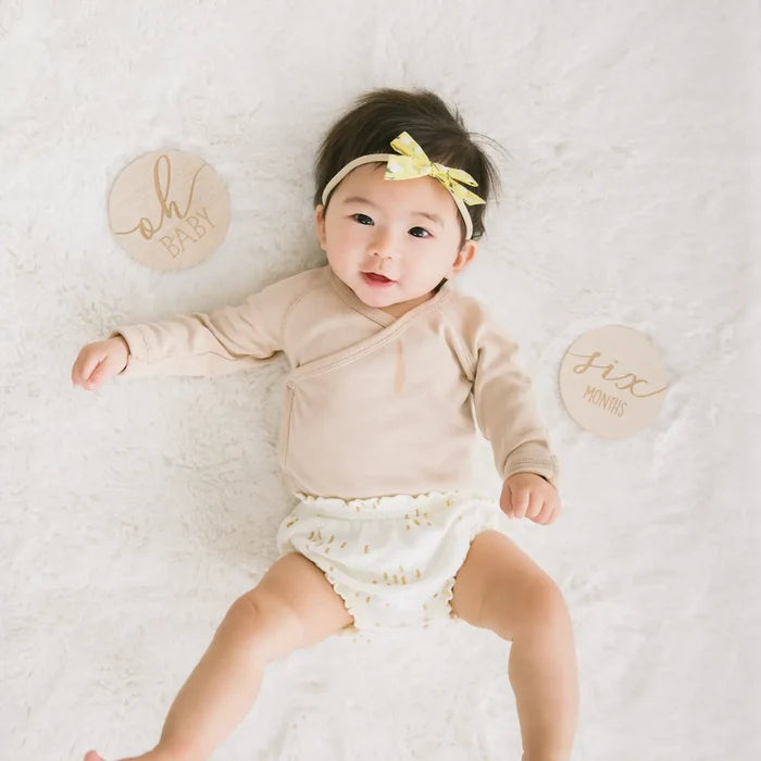 Wooden Reversible Monthly Milestone Photo Prop