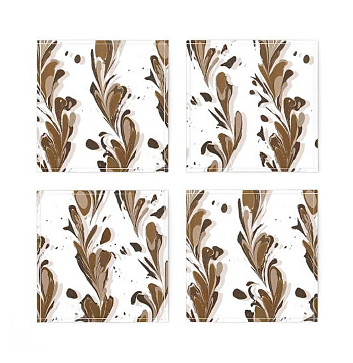 Woodland Chestnut Cocktail Napkins MADE TO ORDER