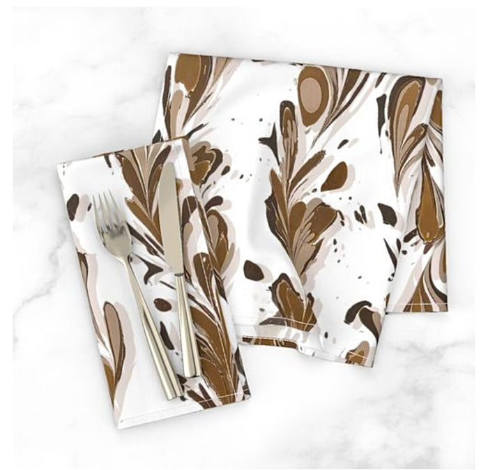 Woodland Chestnut Table Napkin Set