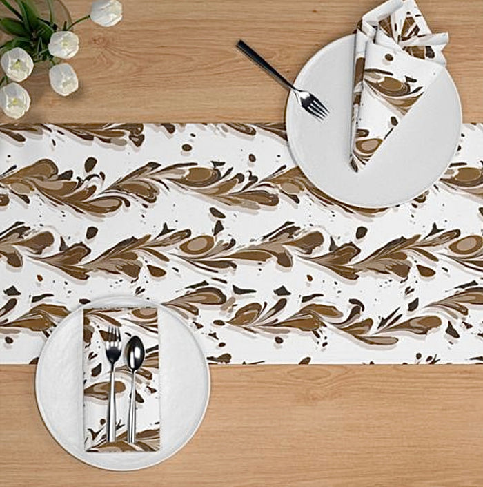 Woodland Chestnut Table Runner